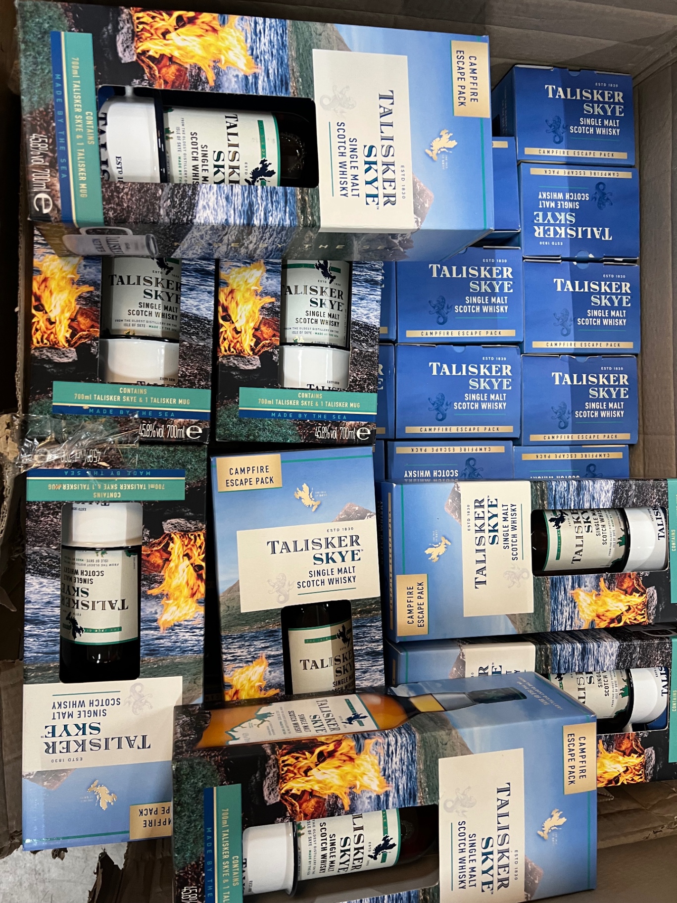 Posten Talisker-Skye-Whisky-Geschenkpackungen im Karton